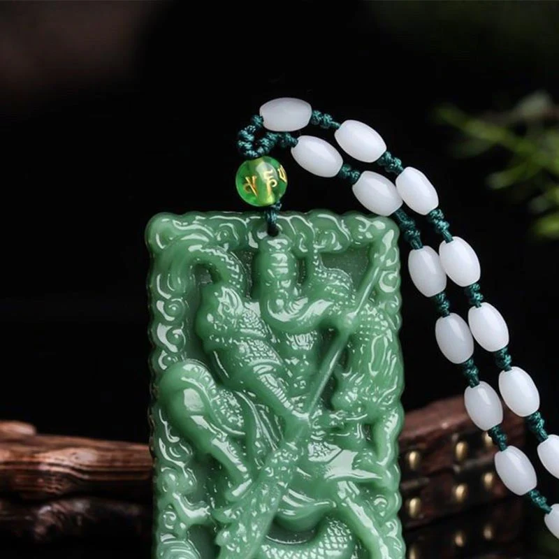 FengShui Lord Guan Protection Necklace Pendant (Extra 30% Off | USE CODE: FS30)