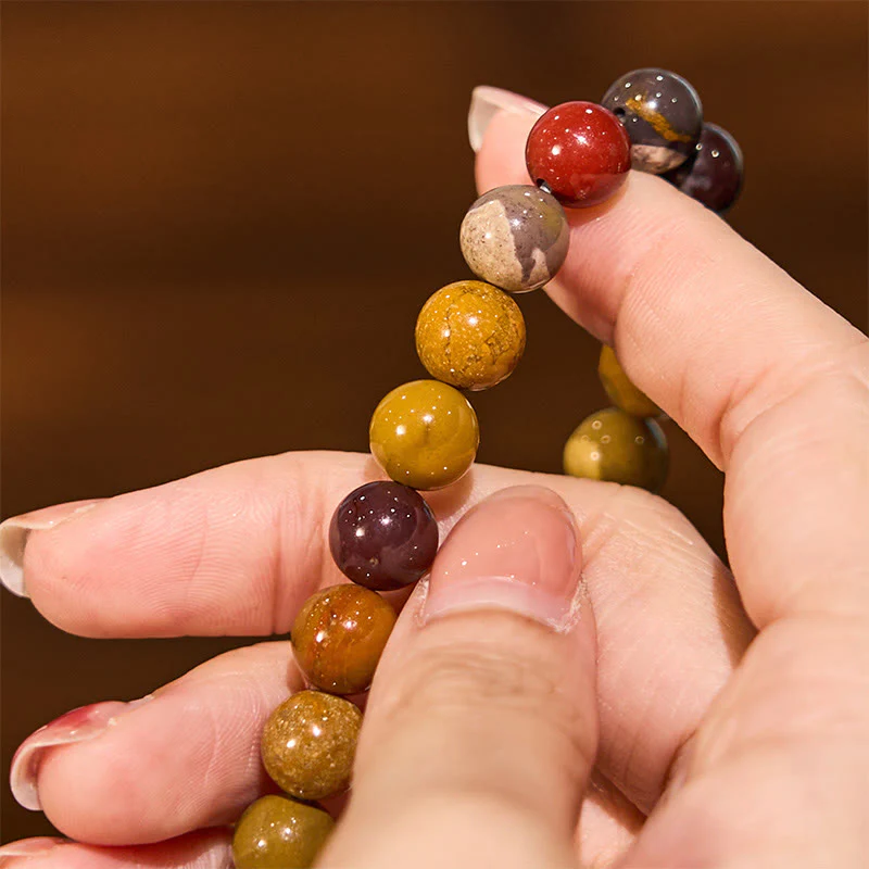 Buddha Stones Mookaite Emotional Growth Bracelet