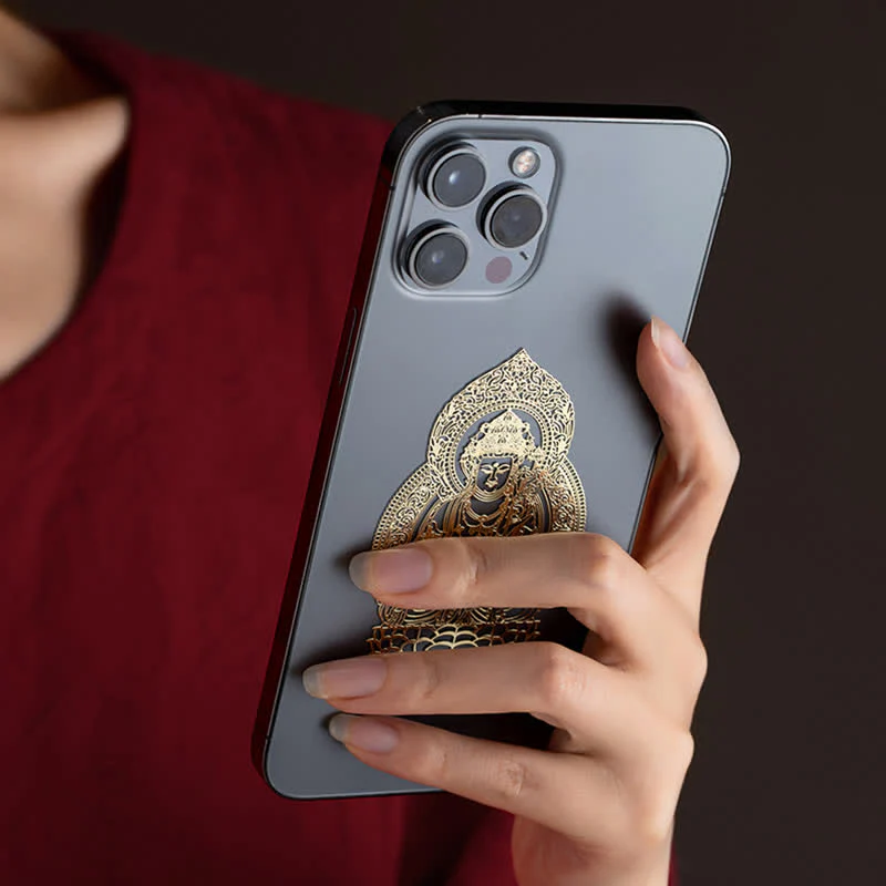 Buddha Stones 12 Chinese Zodiac Blessing Wealth Fortune Phone Sticker