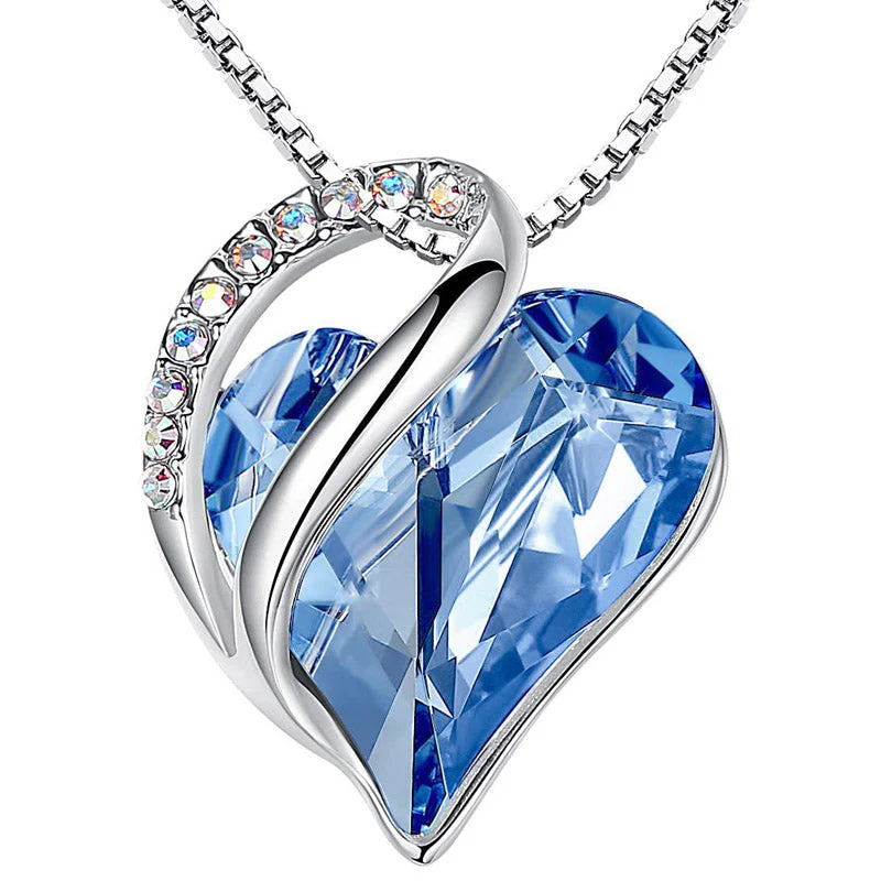 Buddhastoneshop Love Heart Birthstone Healing Energy Necklace Pendant (Extra 30% Off | USE CODE: FS30)