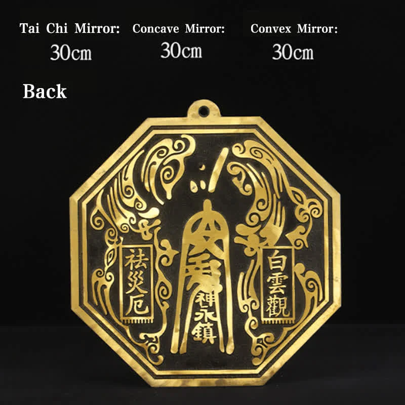 Buddha Stones Feng Shui Bagua Map Copper Balance Energy Map