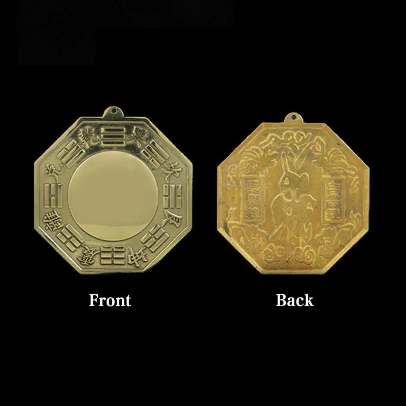 Buddha Stones Feng Shui Bagua Map Copper Balance Energy Map