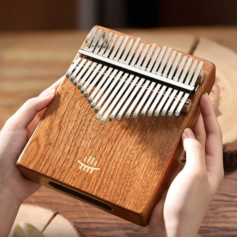 Buddha Stones Kalimba 21 Keys Thumb Piano Acacia Maple Sapele Wood Portable Finger Piano