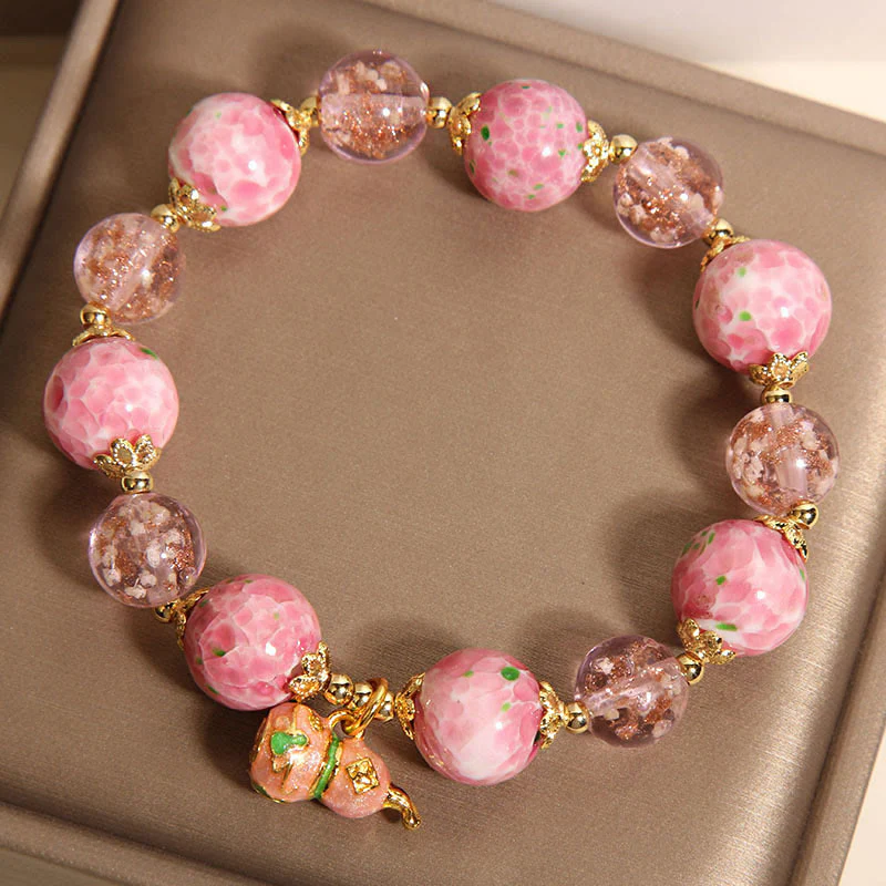 Buddha Stones Gourd Liuli Bracelet