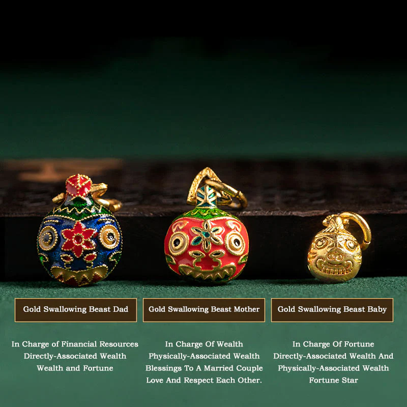 Buddha Stones Natural Pearl Cinnabar Money Bag Bell Gold Swallowing Beast Dancing Lion Healing Phone Hanging Decoration