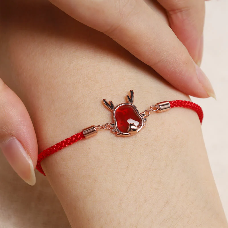 ❗❗❗A Flash Sale- Buddha Stones 925 Sterling Silver Year of the Dragon Natural Red Agate Dragon Attract Fortune Fu Character Strength Bracelet Necklace Pendant Earrings