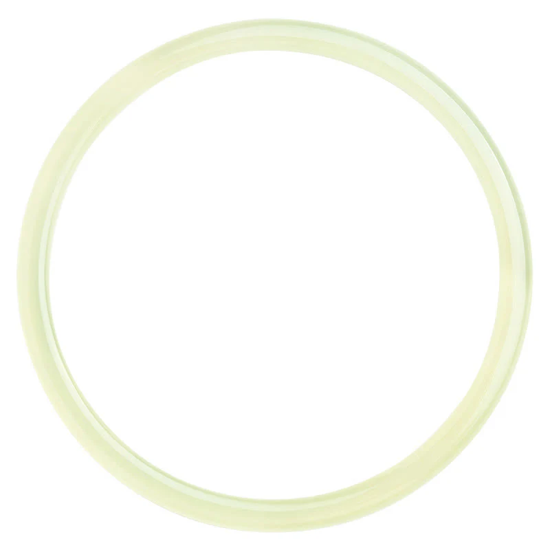 Buddha Stones Natural Green Chalcedony Strength Courage Cuff Bangle Bracelet