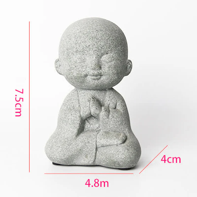 Buddha Stones Meditation Prayer Buddha Statue Compassion Home Decoration