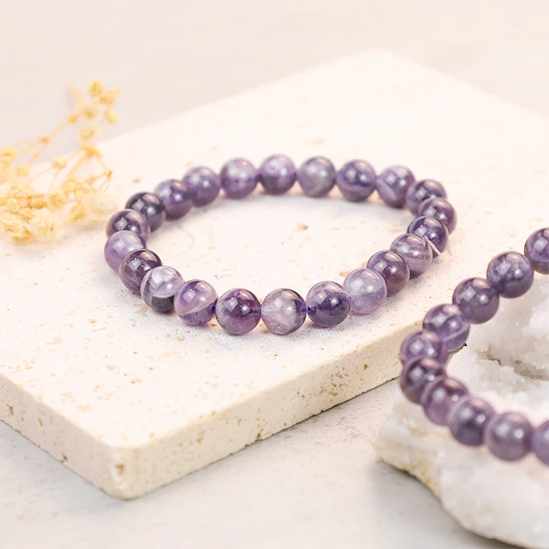 Buddha Stones The Amethyst Purification Bracelet