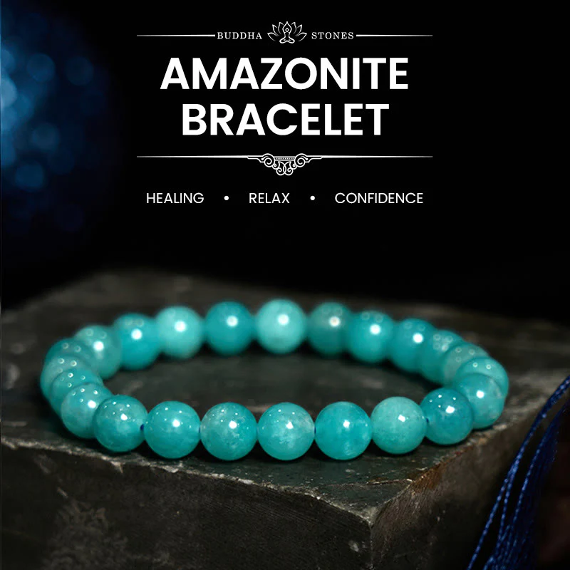 Buddha Stones Amazonite Positive Balance Bracelet