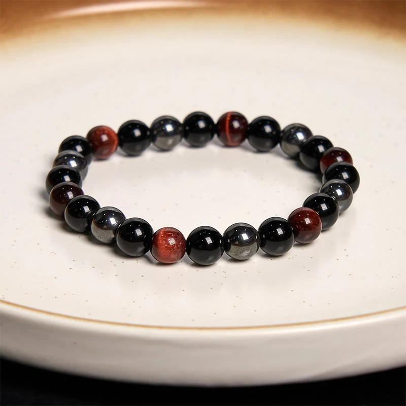 Buddha Stones Various Tiger Eye Confidence Bracelet