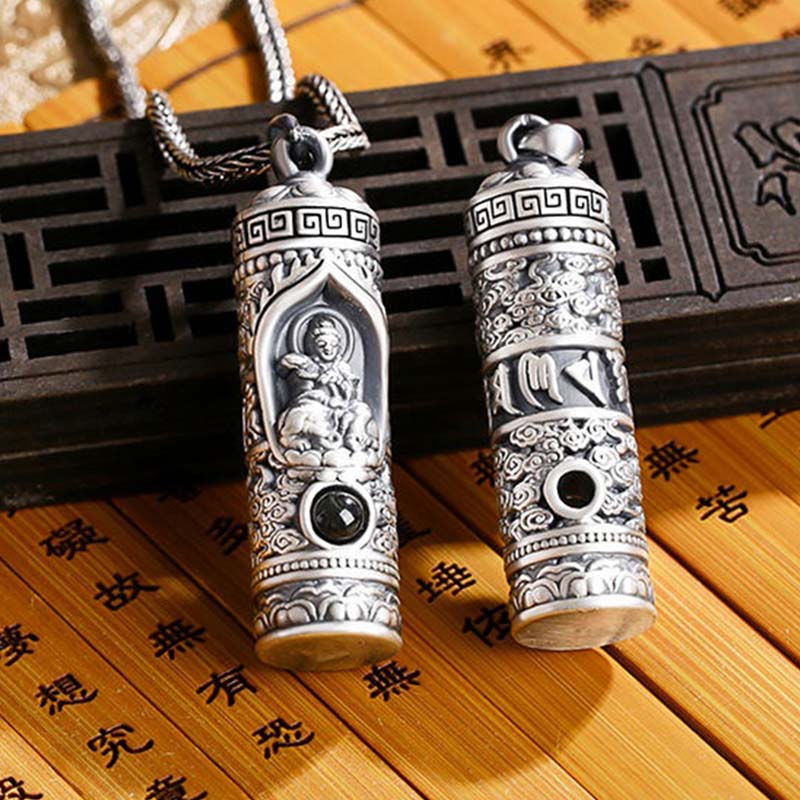 Buddha Stones Chinese Zodiac Natal Buddha Projection Prosperity Necklace Pendant