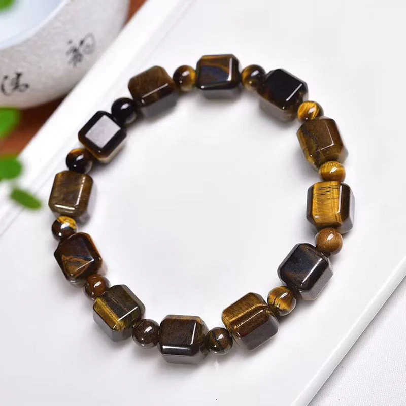 Buddha Stones Tiger Eye Protection Bracelet