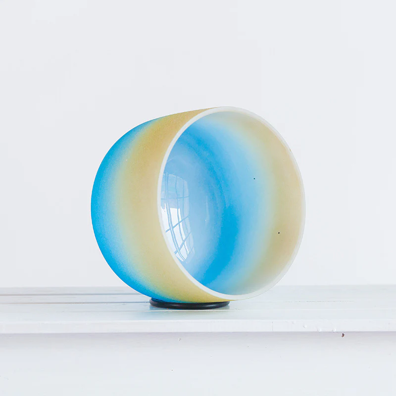 Buddha Stones Tibetan Crystal Sound Meditation Bowl Handcrafted for Yoga and Focus Singing Bowl