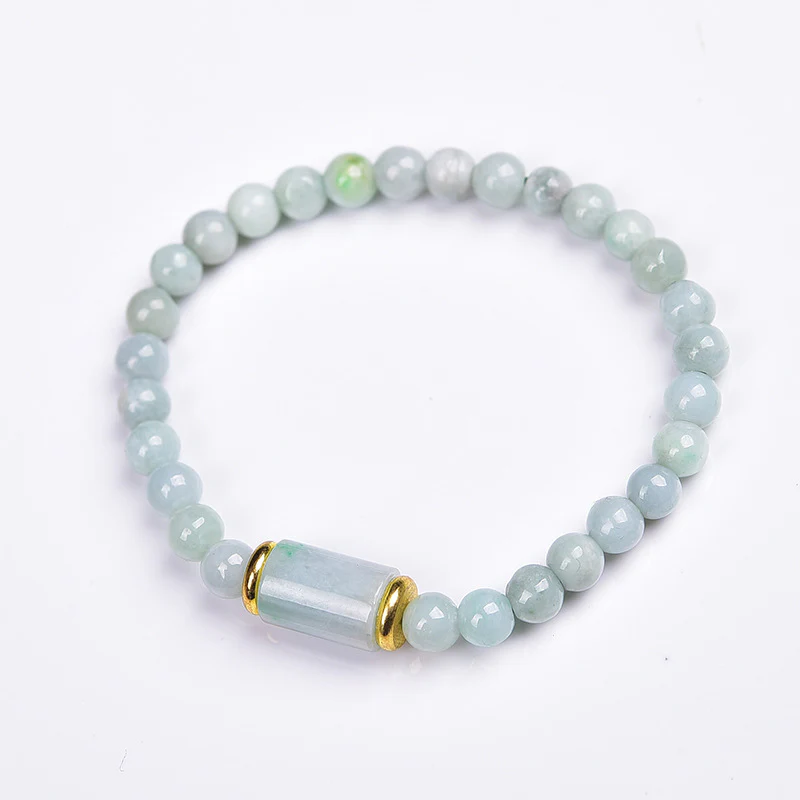 Buddha Stones Natural Jade Luck Prosperity Bracelet