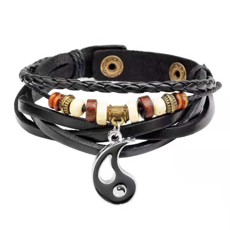 Yin Yang Pendant Couple Balance Bracelet (Extra 35% Off | USE CODE: FS35)