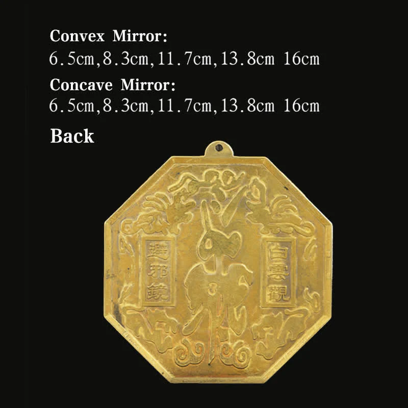 Buddha Stones Feng Shui Bagua Map Copper Balance Energy Map