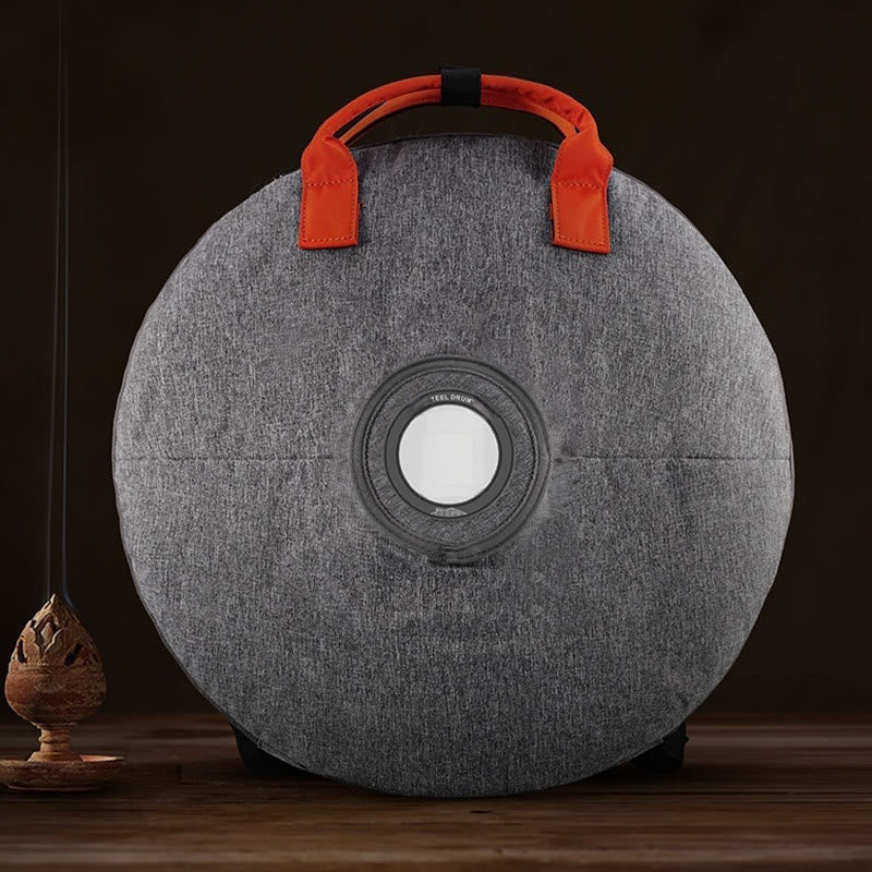 Buddha Stones Steel Tongue Drum Sound Healing Mindfulness Meditation Drum Kit 15 Note 14 Inch Percussion Instrument