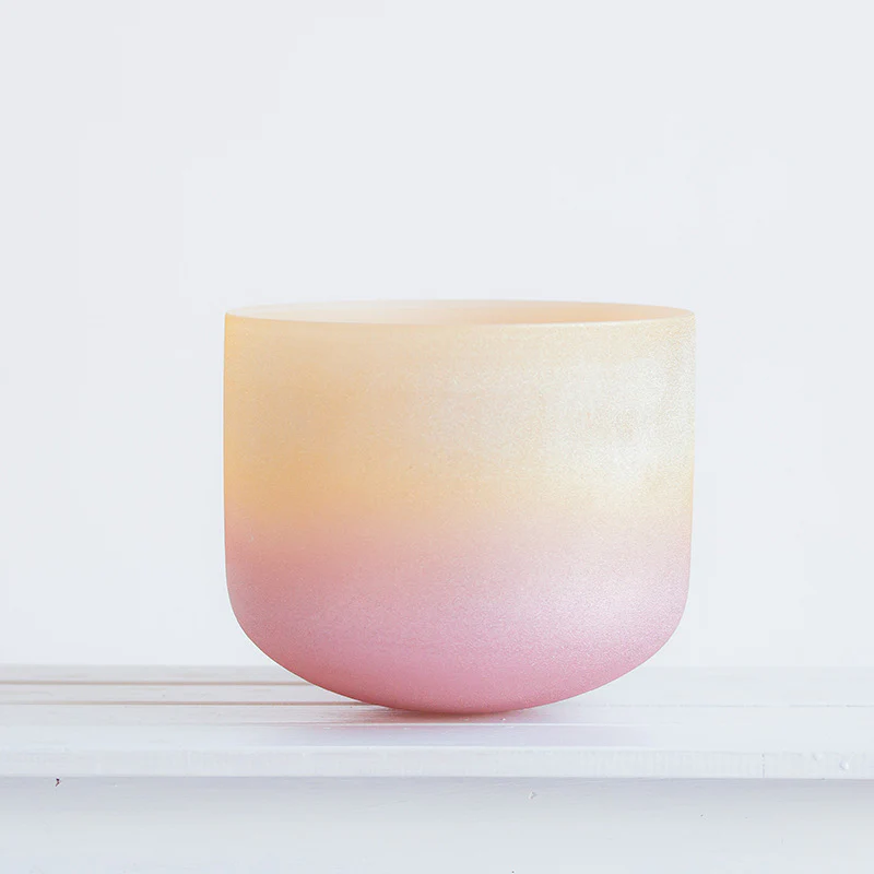 Buddha StonesTibetan Crystal Sound Bowl Meditation Handcrafted for Healing and Support Singing Bowl