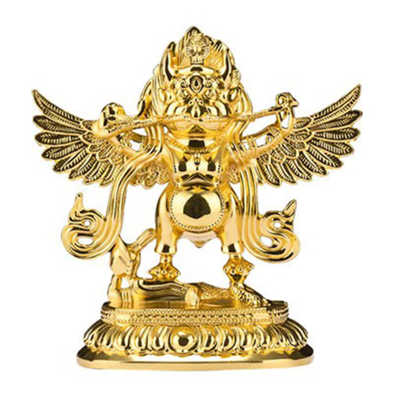 Buddha Stones Tibet Garuda Bird Alloy Keep Evil Spirits Away Home Decoration