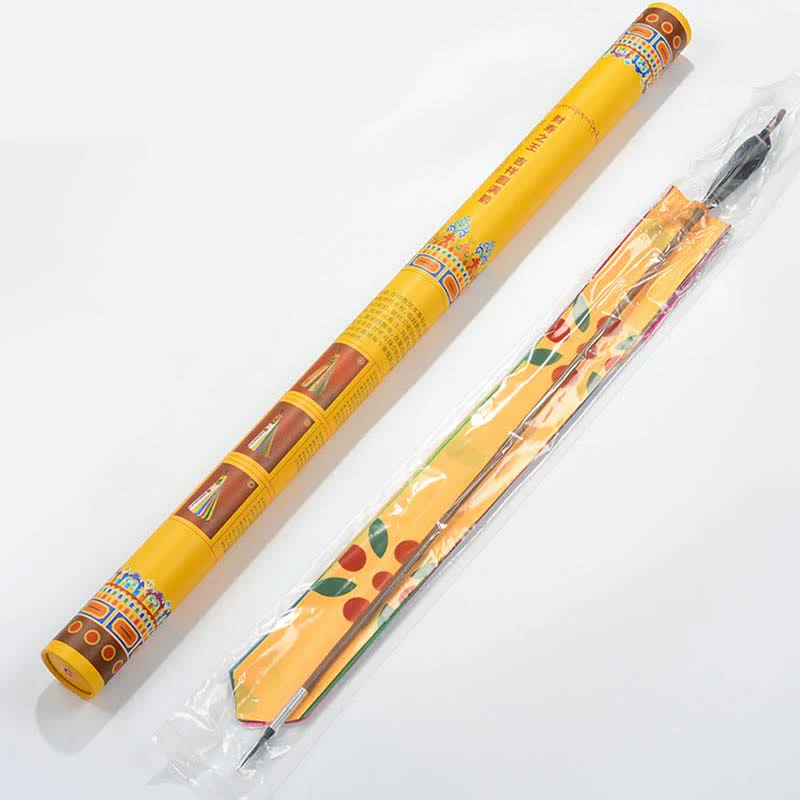 Buddha Stones Tibetan Eight Auspicious Symbols Lucky Arrow Home Decoration Prayer Flag