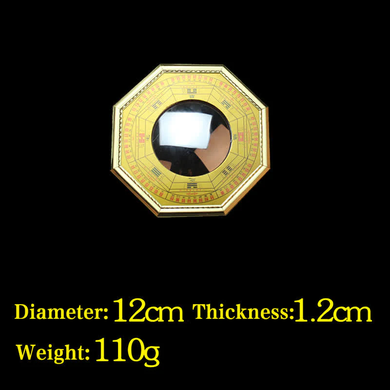 Buddha Stones Feng Shui Bagua Map Balance Harmony Living Room Energy Map Mirror