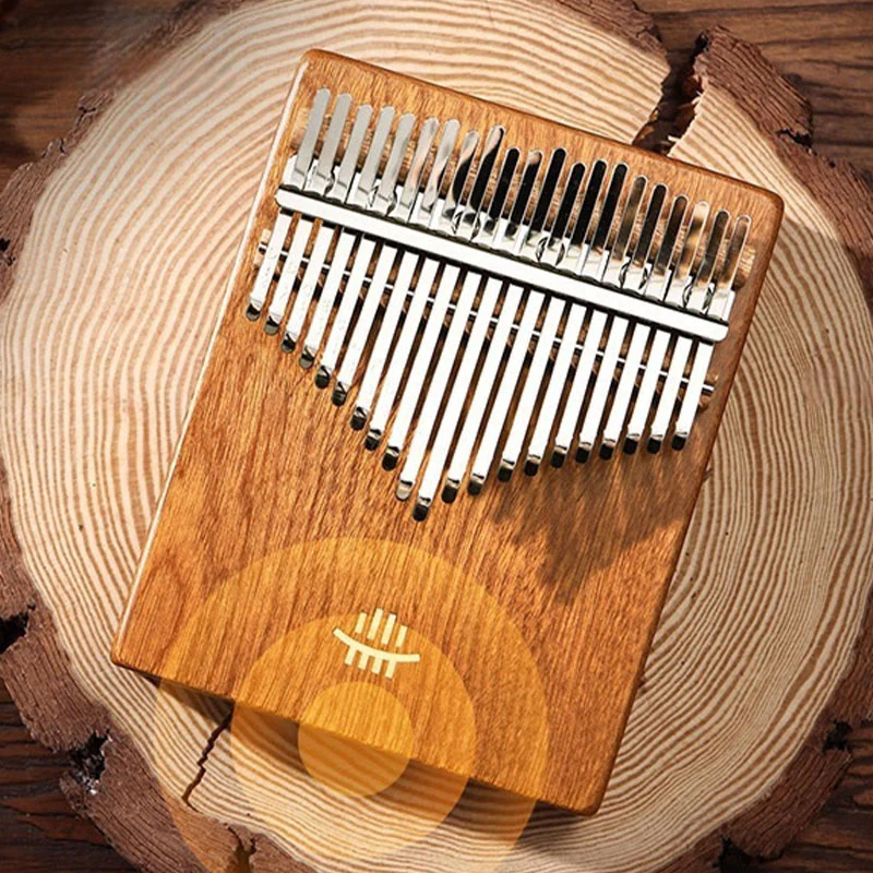 Buddha Stones Kalimba 21 Keys Thumb Piano Acacia Maple Sapele Wood Portable Finger Piano