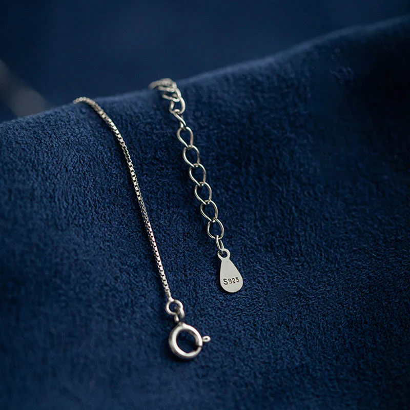 Buddha Stones 925 Sterling Silver Tibetan Om Mani Padme Hum Engraved Love Focus Necklace Pendant