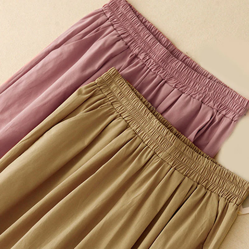 Buddha Stones 2pcs Women's Three-quarter Sleeve Shirt Harem Pants Meditation Clothing Set