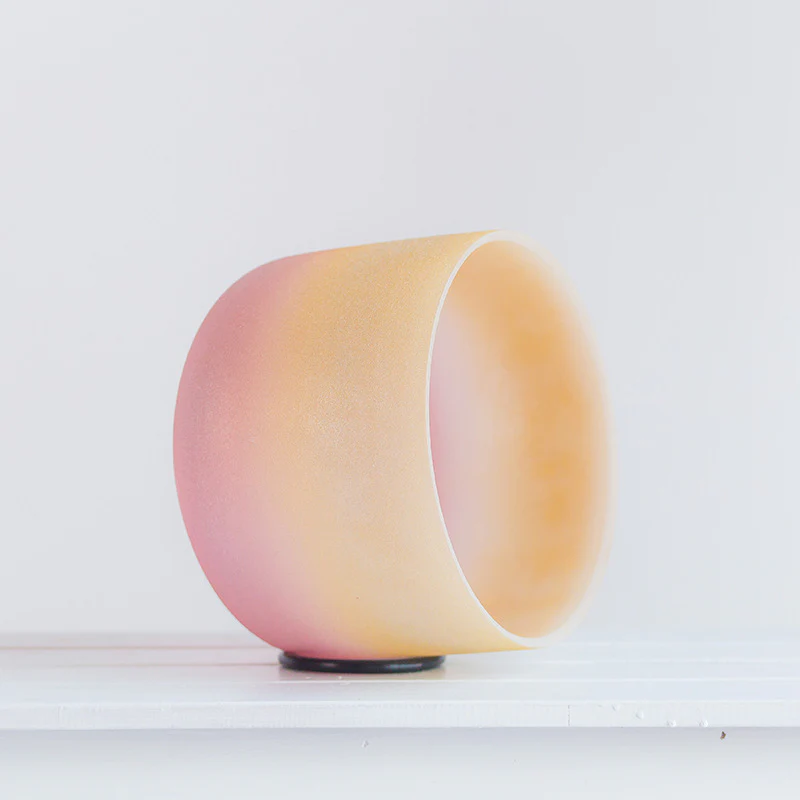 Buddha StonesTibetan Crystal Sound Bowl Meditation Handcrafted for Healing and Support Singing Bowl