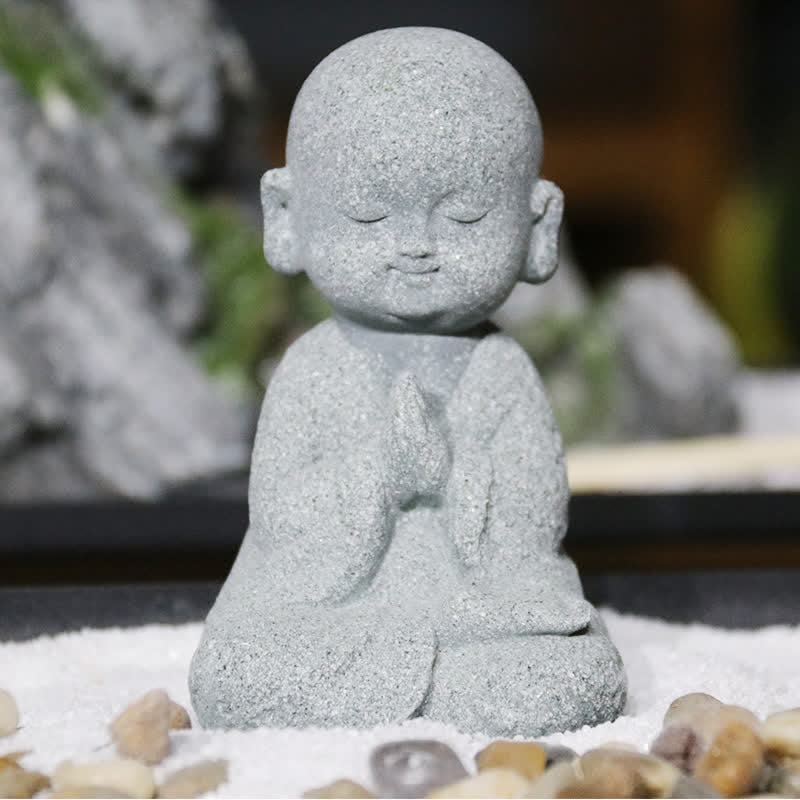 Buddha Stones Meditation Prayer Buddha Statue Compassion Home Decoration