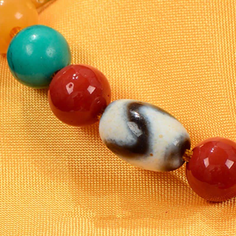 Buddha Stones Tibetan Eight Auspicious Symbols Lucky Arrow Home Decoration Prayer Flag