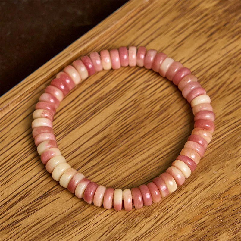 Buddha Stones Natural Tibetan Camel Bone Purple Blood Beads Keep Away Evil Spirits Bracelet