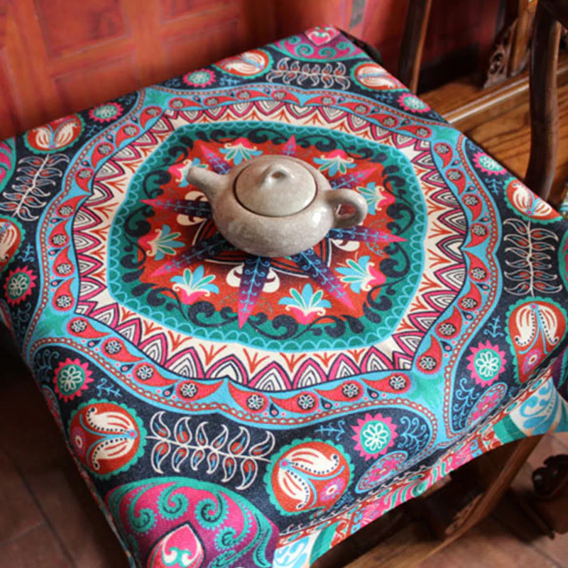Buddha Stones Boho Mandala Tablecloth Home Table Cover Decor