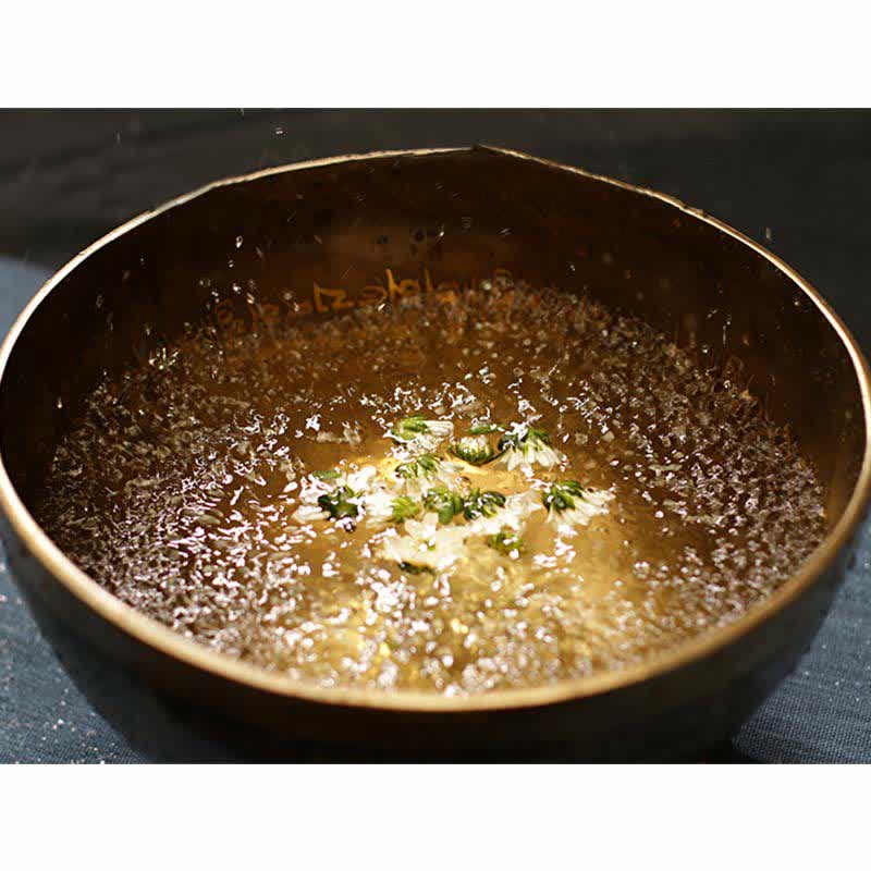 Buddha Stones Sutra Singing Bowl Handcrafted for Healing and Meditation Positive Energy Sound Bowl Set