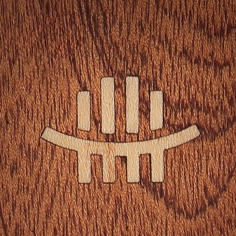 Buddha Stones 21 Keys Kalimba Thumb Piano Yellow Sandalwood Retro Portable Finger Piano