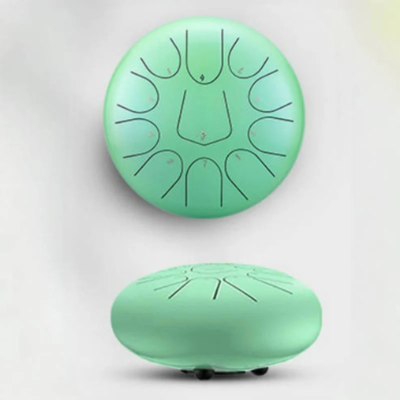 Buddha Stones Steel Tongue Drum Sound Healing Meditation Drum Kit 13 Note 12 Inch Percussion Instrument