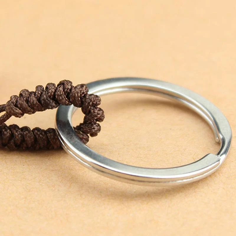 Buddha Stones Good Luck Fortune Copper Wealth Key Chain