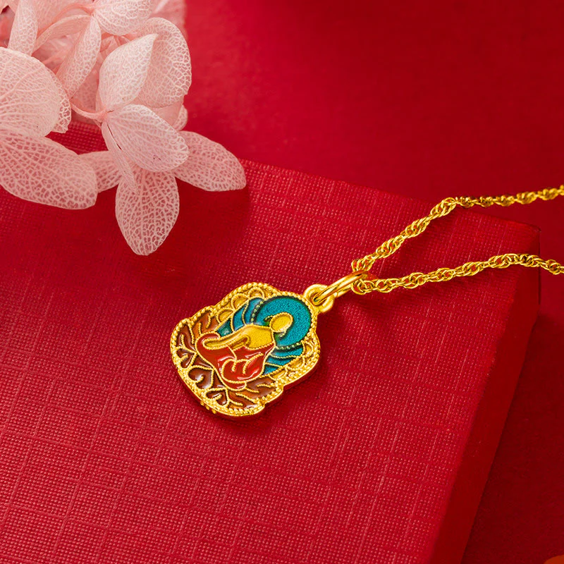 Buddha Stones Buddha Lotus Serenity Copper Necklace Pendant (Extra 30% Off | USE CODE: FS30)