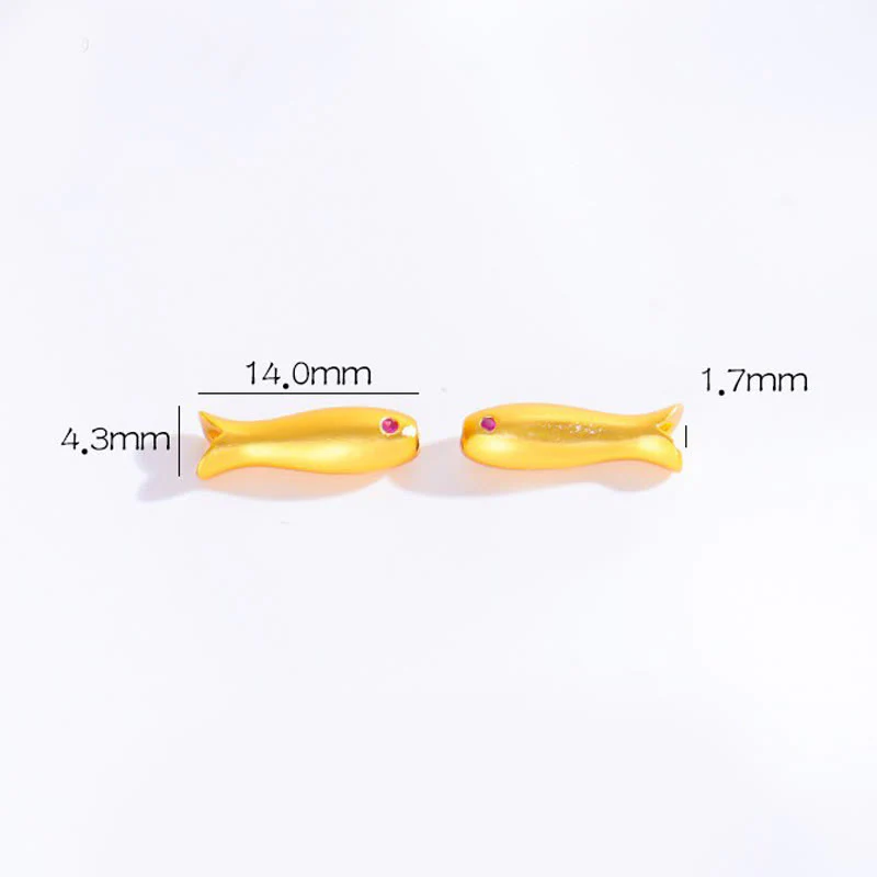 Buddha Stones Copper Lucky Koi Fish Luck Rope Bracelet