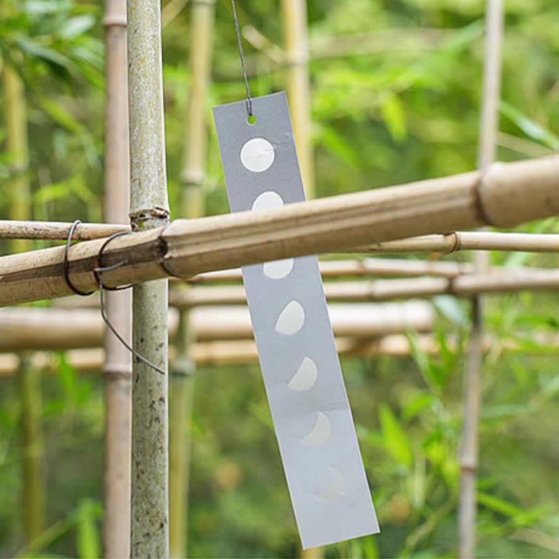 Buddha Stones Auspicious Wall Hanging Chime Bell Luck Handmade Home Decoration