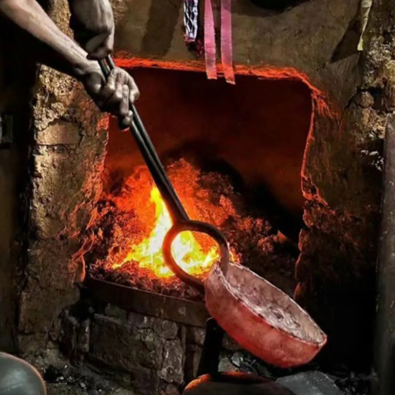 Buddha Stones Handmade Nepal Singing Bowl Simple Pattern for Healing and Meditation Sound Bowl Set