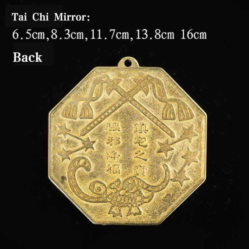 Buddha Stones Feng Shui Bagua Map Copper Balance Energy Map