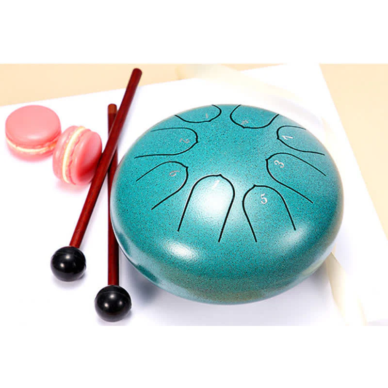 Buddha Stones Steel Tongue Drum Sound Healing Meditation Yoga Drum Kit