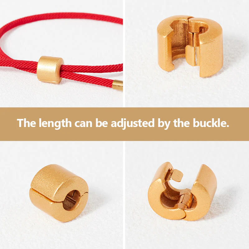 Buddha Stones Lucky Red String Bracelet