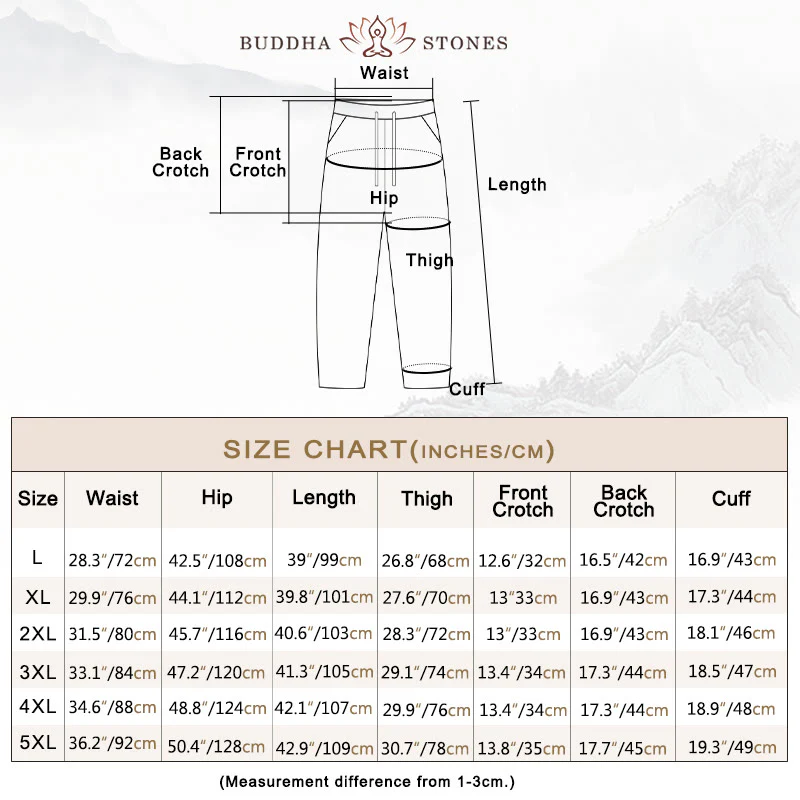 Buddha Stones Solid Tang Suit Traditional Fleece Lined Uniform Long Sleeve Top Pants Men's Set