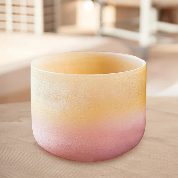 Buddha StonesTibetan Crystal Sound Bowl Meditation Handcrafted for Healing and Support Singing Bowl