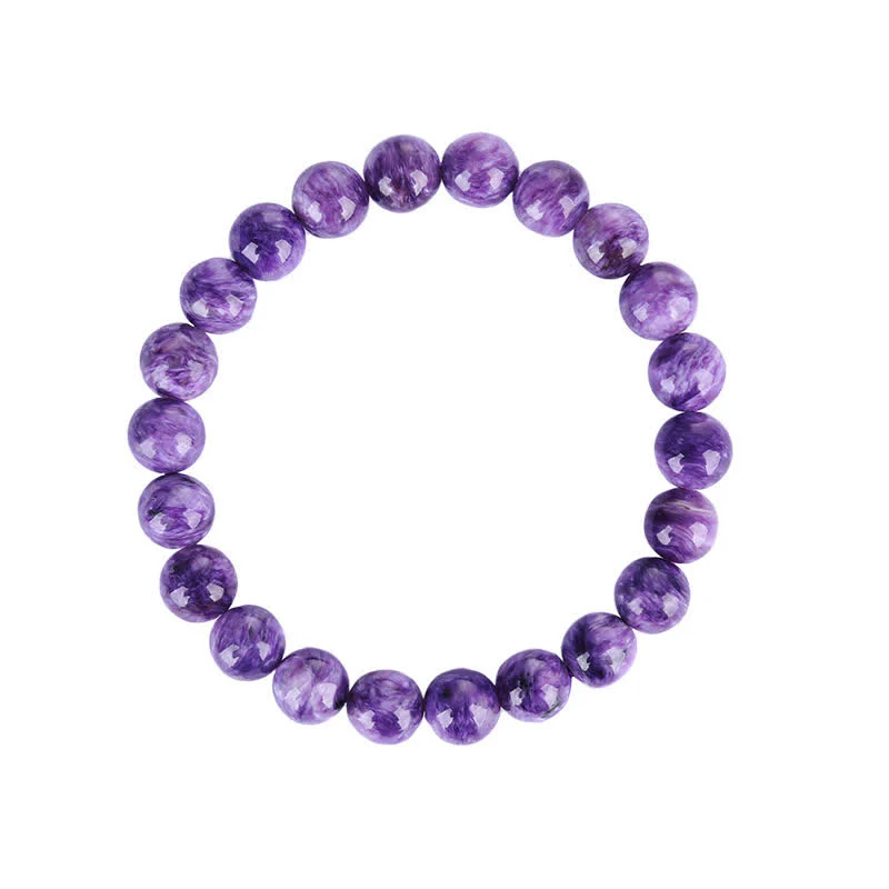 Buddha Stones Amethyst Crystal Positive Transformation Bracelet