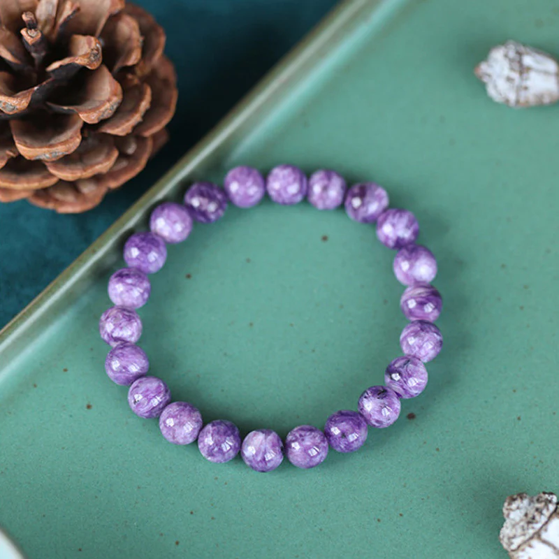 Buddha Stones Amethyst Crystal Positive Transformation Bracelet