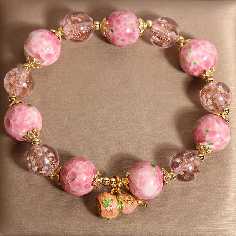 Buddha Stones Gourd Liuli Bracelet